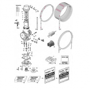 Sada tesnení palivového čerpadla ROTAX