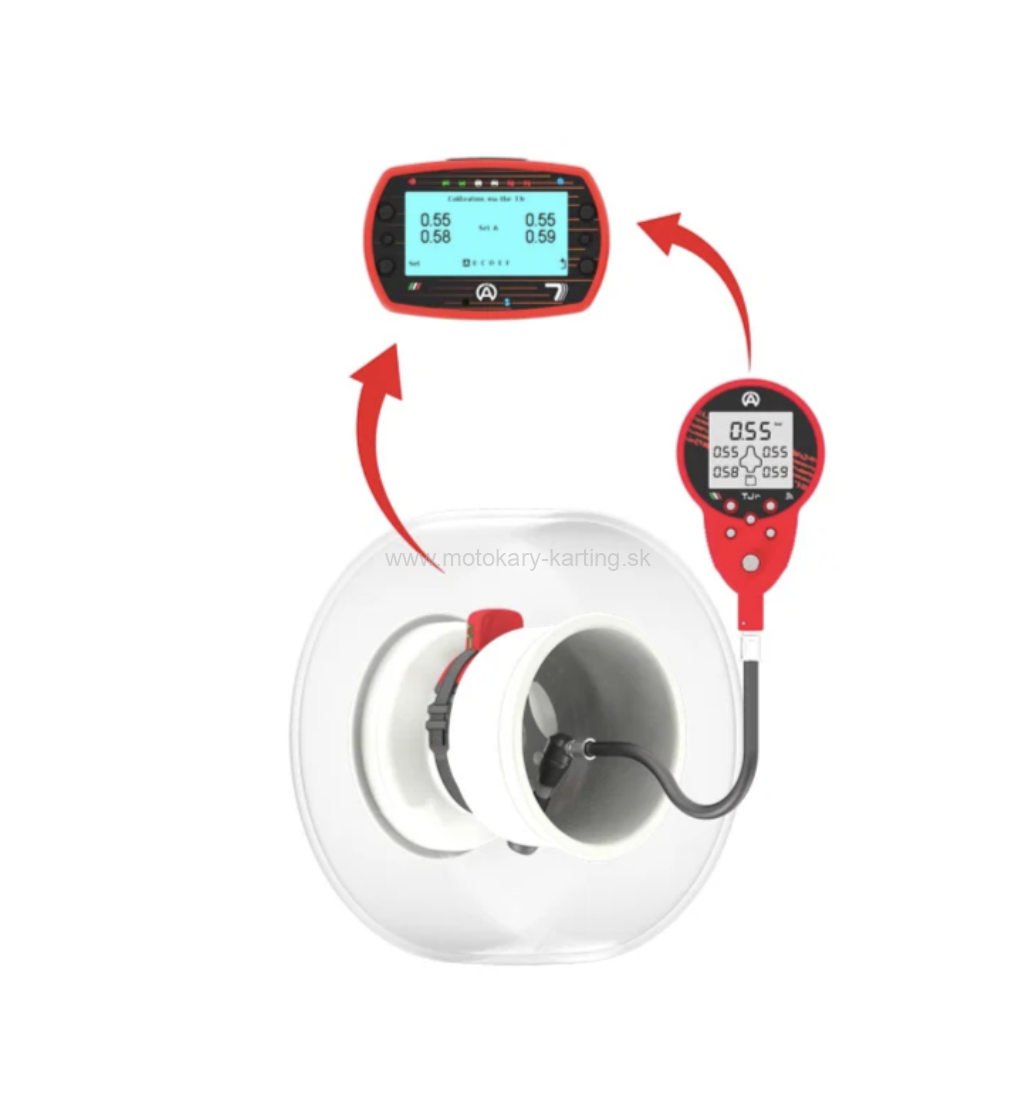 Alfano tlakomer pneu - Tyrecontrol Junior II – Obrázok 3