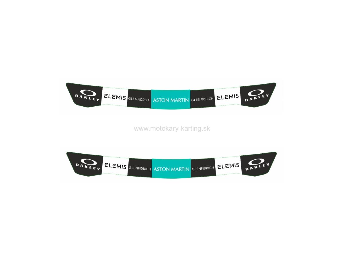 Samolepka na plexi "OAKLEY" | SADA 2ks