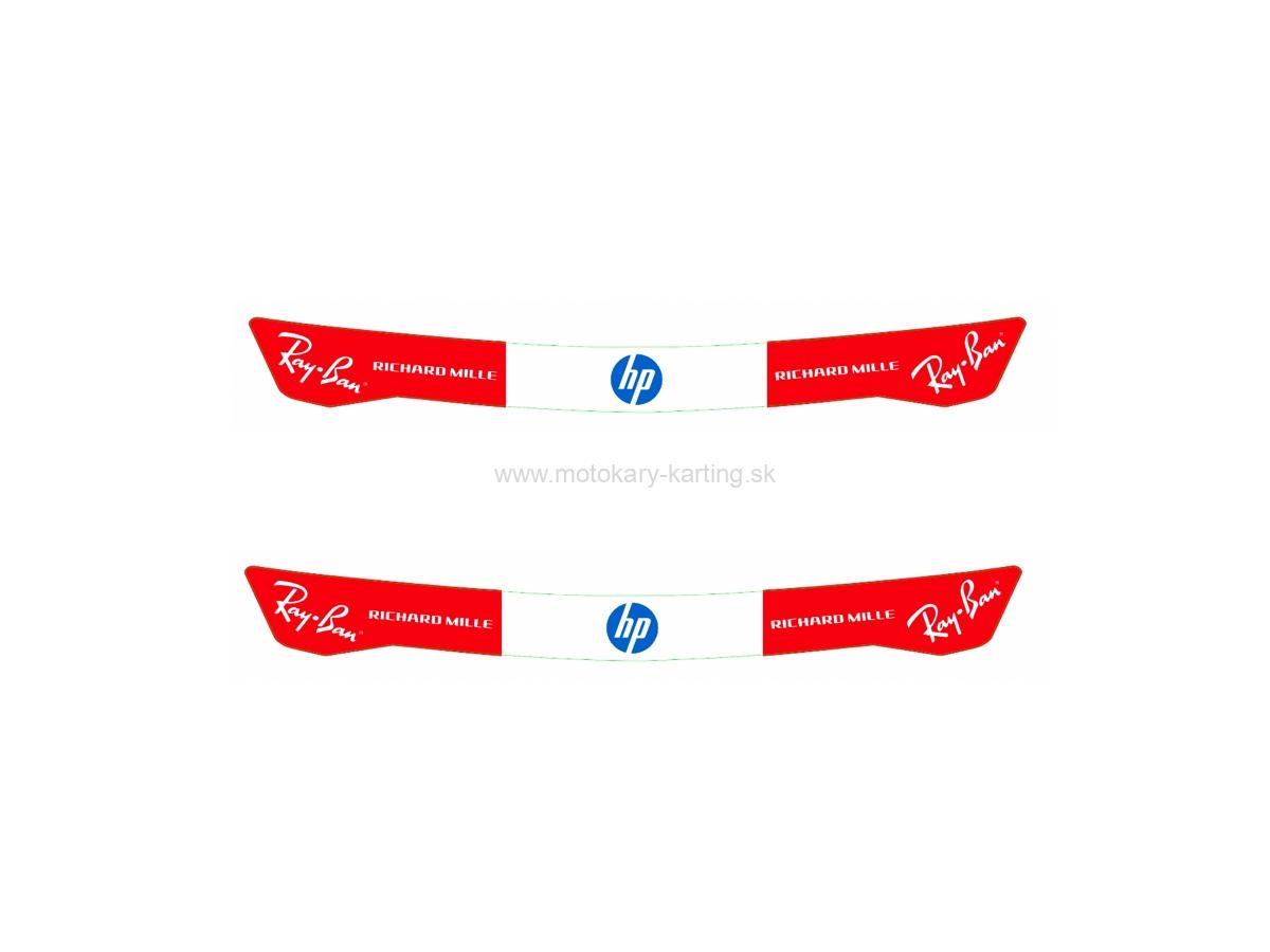 Samolepka na plexi "HP 2" | SADA 2ks