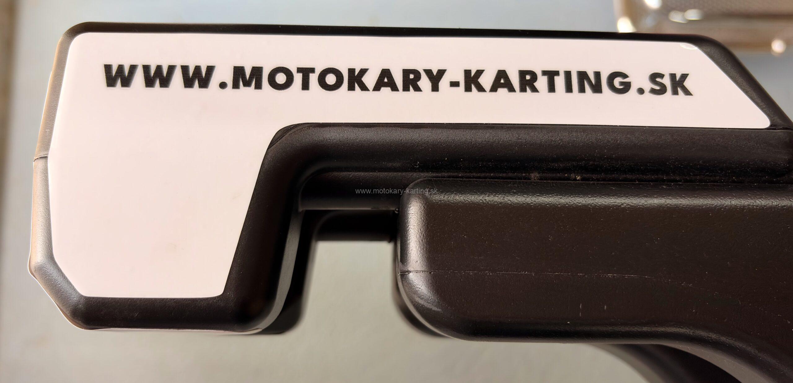 Samolepka na koncovku nárazníka C3 - SADA 2ks (P+L)