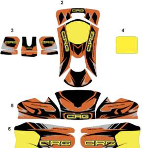 CRG sada polepov MINI kart