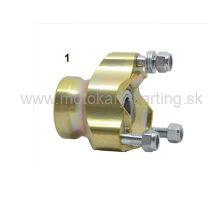 CRG predný náboj hliník MINI kart 17mm