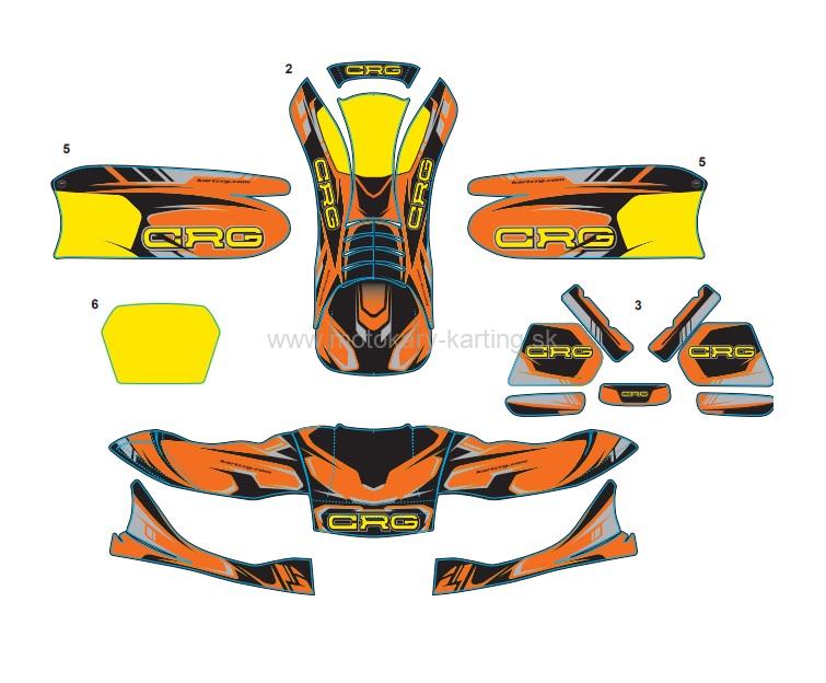 CRG sada polepov - model 2027